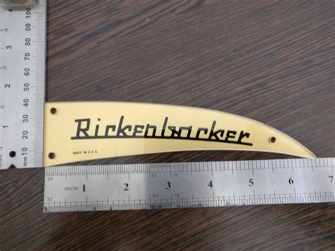 Rickenbacker Golden Truss Rod Cover TRC | Etsy