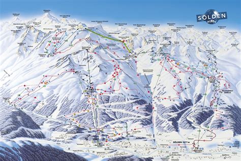 Solden - World ski resorts piste maps