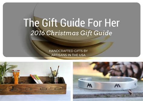 Unique Christmas 2016 Gifts for Her – All Handcrafted, All Made in USA ...