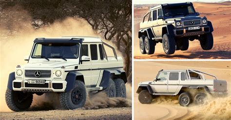 A Look At What Makes The G63 AMG 6x6 Unstoppable