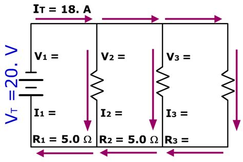 Parallel Circuit Examples with Solutions - Show Me The Physics