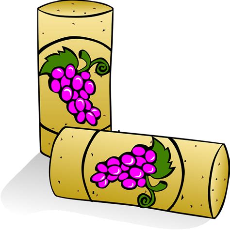 Cork Wine Bottle · Free vector graphic on Pixabay
