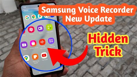 Samsung Voice Recorder hidden trick | Samsung lockscreen se voice ...