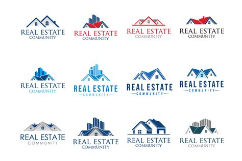 Real Estate Logos Graphic by graphicrun123 · Creative Fabrica