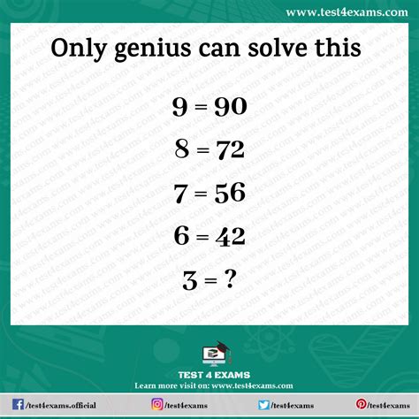 Only Genius Solve Tricky Math Puzzle | Brain Teaser Math | Test 4 Exams