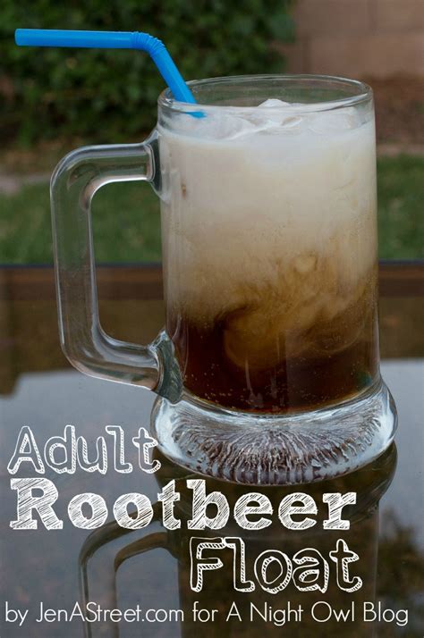 Adult Root Beer Float | A Night Owl Blog