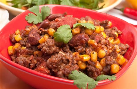 Turkey Chili with Corn and Black Beans Recipe | SparkRecipes