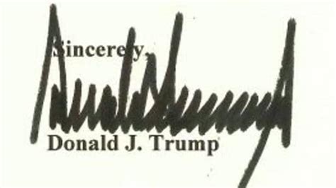 Donald Trump’s signature makes Twitter go LOL: ‘It looks like an ...