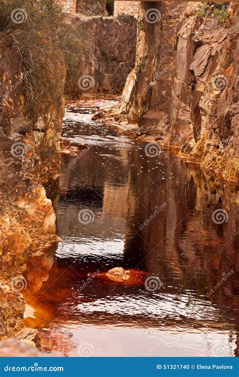 The Rio Tinto (red River) Stock Photo - Image: 51321740