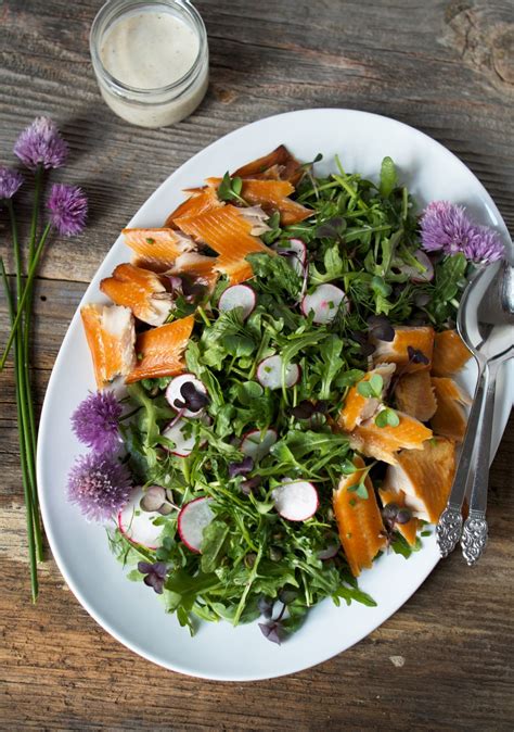 Smoked Trout Salad - Zestful Kitchen