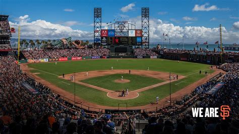 Sf Giants Wallpaper Hd For Desktop - Baseball Field Background Giants - 1920x1080 Wallpaper ...