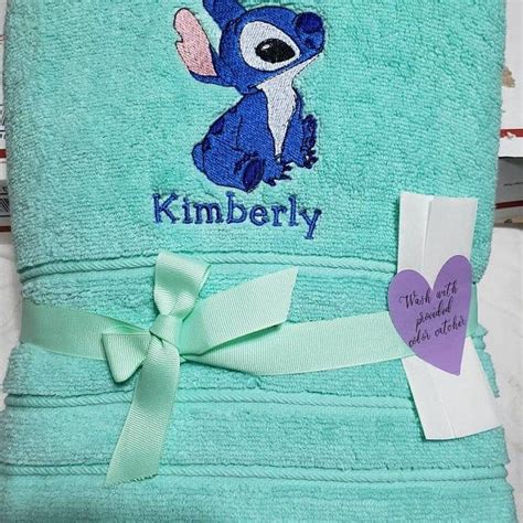 Stitch Towel Set, Lilo and Stitch Bathroom Towels, Lilo and Stitch ...