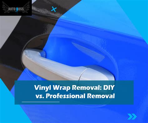 Vinyl wrap Removal Professional step by step guide