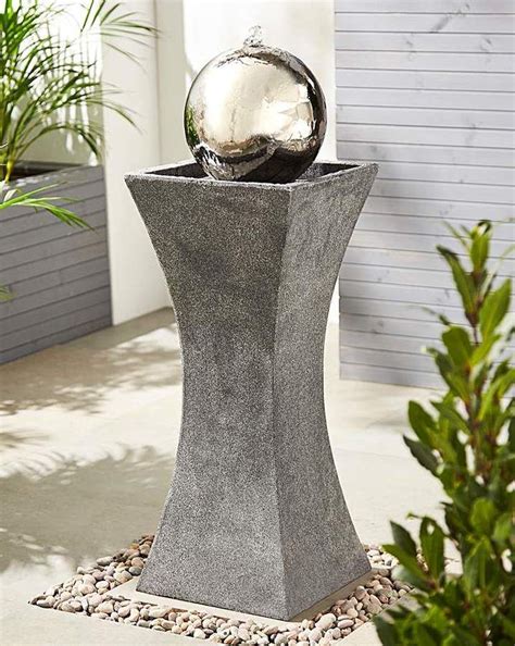 Fashion World Eclipse Column Water Fountain | Water fountain, Water wall fountain, Outdoor water ...