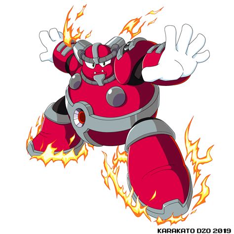 Did an Artwork of Flare Man, from the fan game Mega Man Rock Force. : r/Megaman