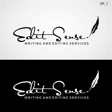 Elegant, Modern, Communication Logo Design for Edit Sense by Design ...