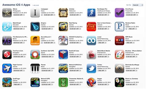 Apple offers 42 'Awesome iOS 4 Apps' - 9to5Mac