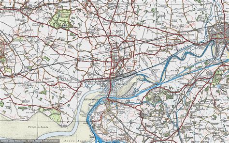 Historic Ordnance Survey Map of Widnes, 1923 - Francis Frith