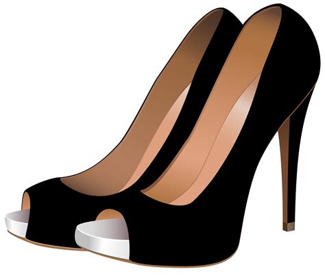 Black High Heels PNG Clip Art - Best WEB Clipart