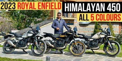 RE Himalayan 450 All 5 Colours Explained - Most Detailed Video