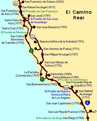 California Highways (www.cahighways.org): El Camino Real