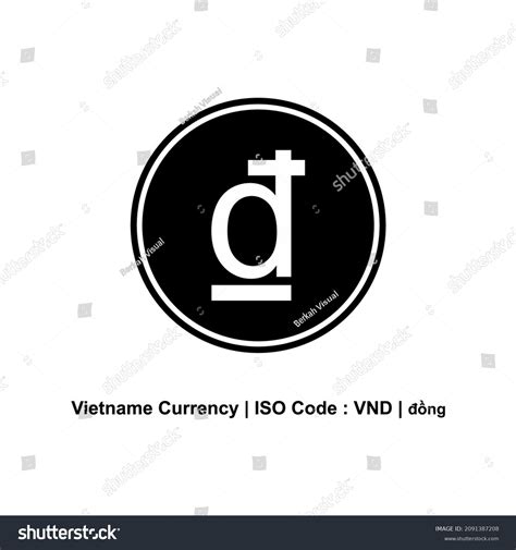 Vietnam Currency Icon Symbol Iso Code Stock Vector (Royalty Free ...