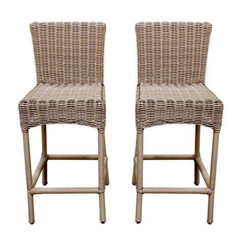 Wicker Outdoor Bar Stools With Backs | fencerite.co.uk