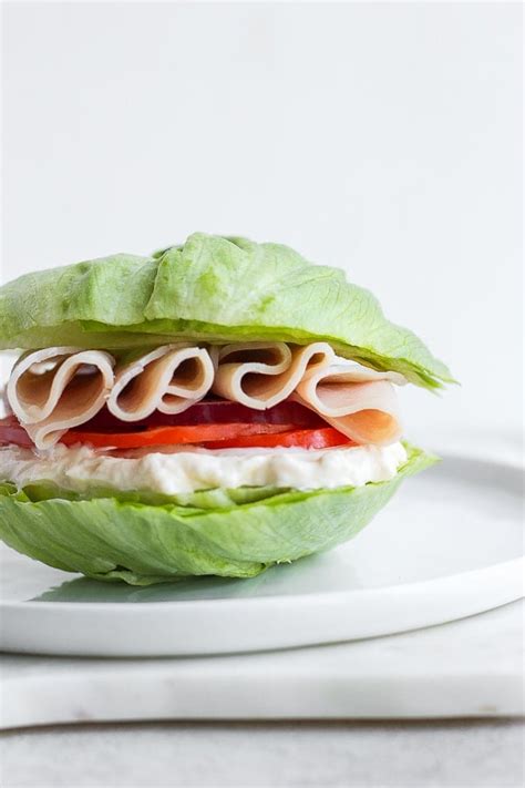 Simple Lettuce Sandwich - The Wooden Skillet