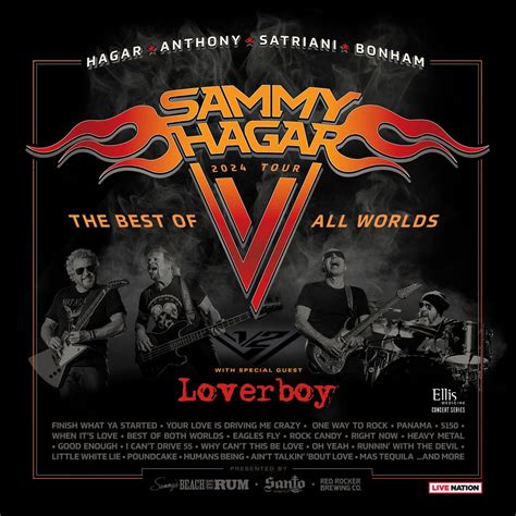 Sammy Hagar | Saratoga Performing Arts Center