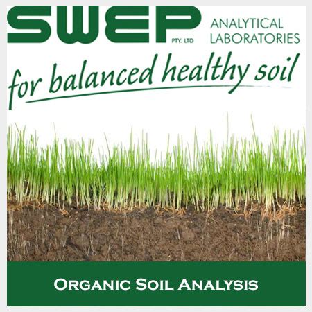 Organic Soil Audit - SWEP Analytical Laboratories