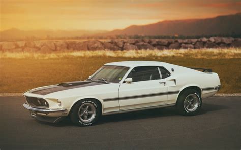 1969 Ford Mustang Boss (302 & 429) Wallpapers | MustangSpecs.com