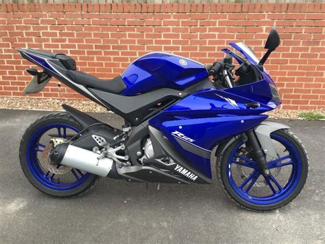 Yamaha YZF R125 2013 blue 125cc motorcycle, motorbike | in Chesterfield ...