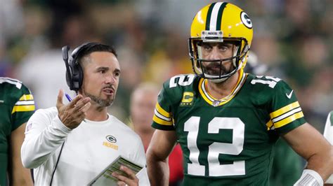 Aaron Rodgers, Matt LaFleur Disagree On Packers Offensive Issue