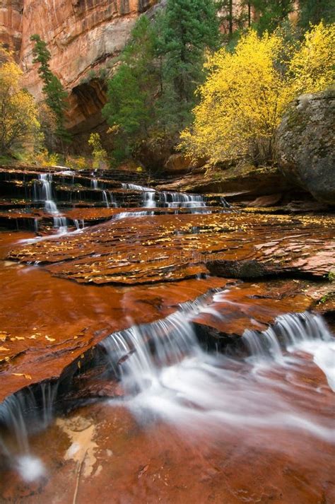 Fall Colors and Waterfalls stock photo. Image of fall, autumn - 643184