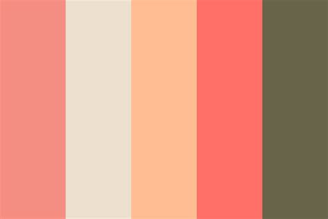 Sweet Peaches and Cream Color Palette