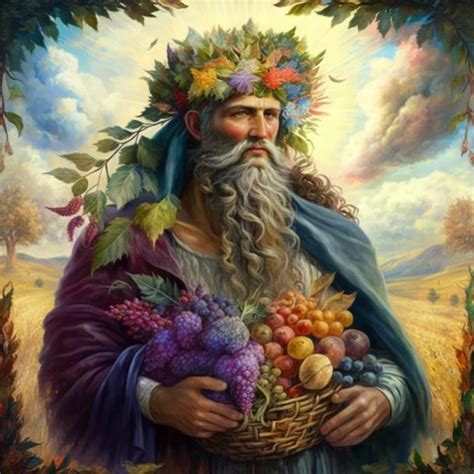 Saturn, god of the harvest in 2024 | Pagan gods, God illustrations ...