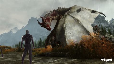 Skyrim Paarthurnax Wallpaper