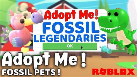 ⭐️ FOSSIL LEGENDARIES 🦖! HOW TO GET FOSSIL EGG IN ADOPT ME 2021🥚? FOSSIL EGG PETS 🐉 ! ⭐️ ...