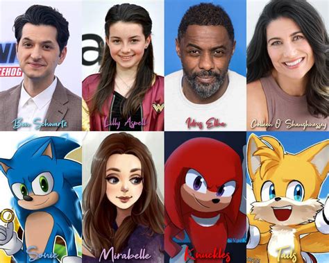 Sonic the Hedgehog 2 Movie Characters by dghjfjojcdklydj on DeviantArt