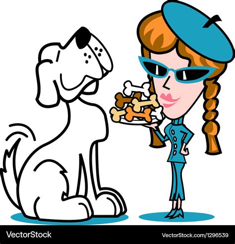 Dog treats Royalty Free Vector Image - VectorStock