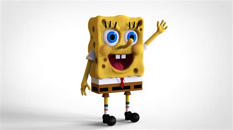 ArtStation - Spongebob Squarepants 3D Model