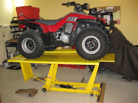 Made myself a Lift Table today - Page 2 - Honda ATV Forum