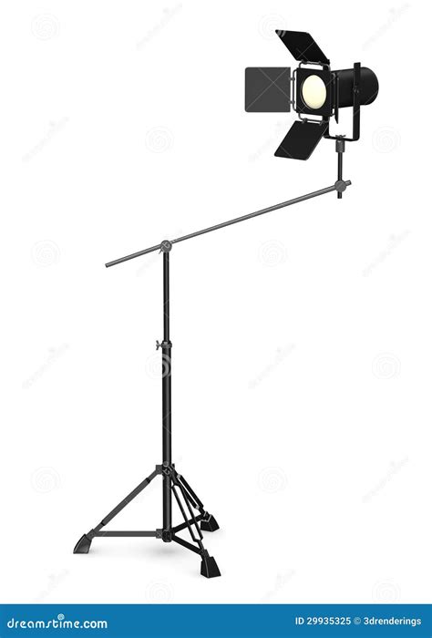 Stage Light On Stand With Shades Royalty Free Stock Photo - Image: 29935325