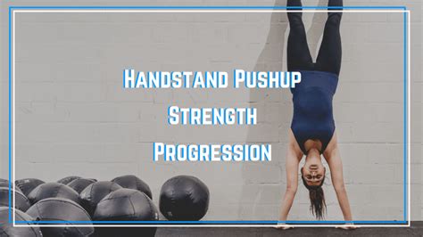 The Best Handstand Pushup Strength Progression - The Barbell Physio