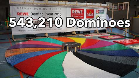 543,210 Dominoes - Dominoland - 3 Guinness World Records | 4K - YouTube