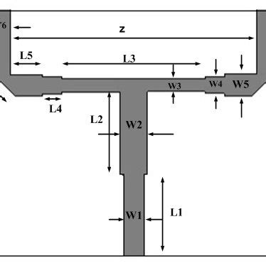 Proposed Power divider | Download Scientific Diagram