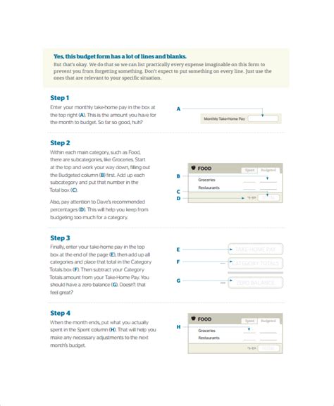 FREE 9+ Sample Cash Budget Templates in PDF | Excel | Google Docs | MS Word | Pages | Numbers