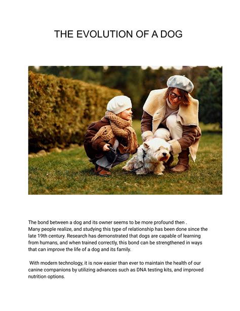 THE EVOLUTION OF A DOG by TACO PETS - Issuu