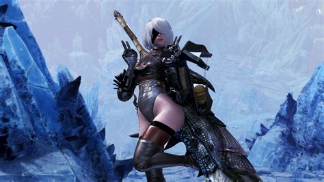 2B - 001 at Monster Hunter: World - Mods and community