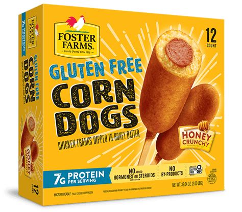 Frozen Chicken Corn Dogs and Mini Corn Dogs Brand - Foster Farms